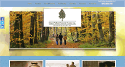 Desktop Screenshot of grayparkerfuneralhome.com